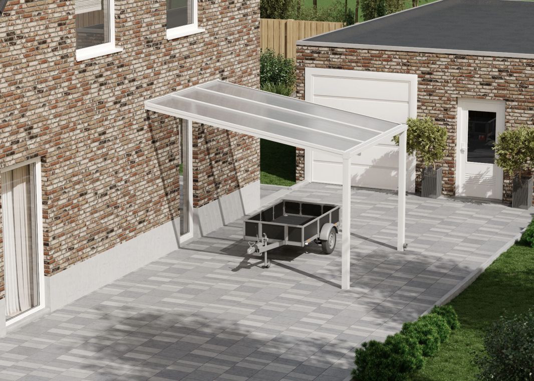 Flacher Carport - 00 flacher carport weiss 3000x4055 verasol - fl-carport-3000x4055-weiss