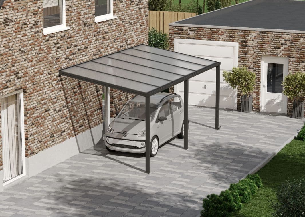 Flacher Carport - 01 flacher carport anthrazit 6000 verasol 1 - fl-carport-6000x3555-ant