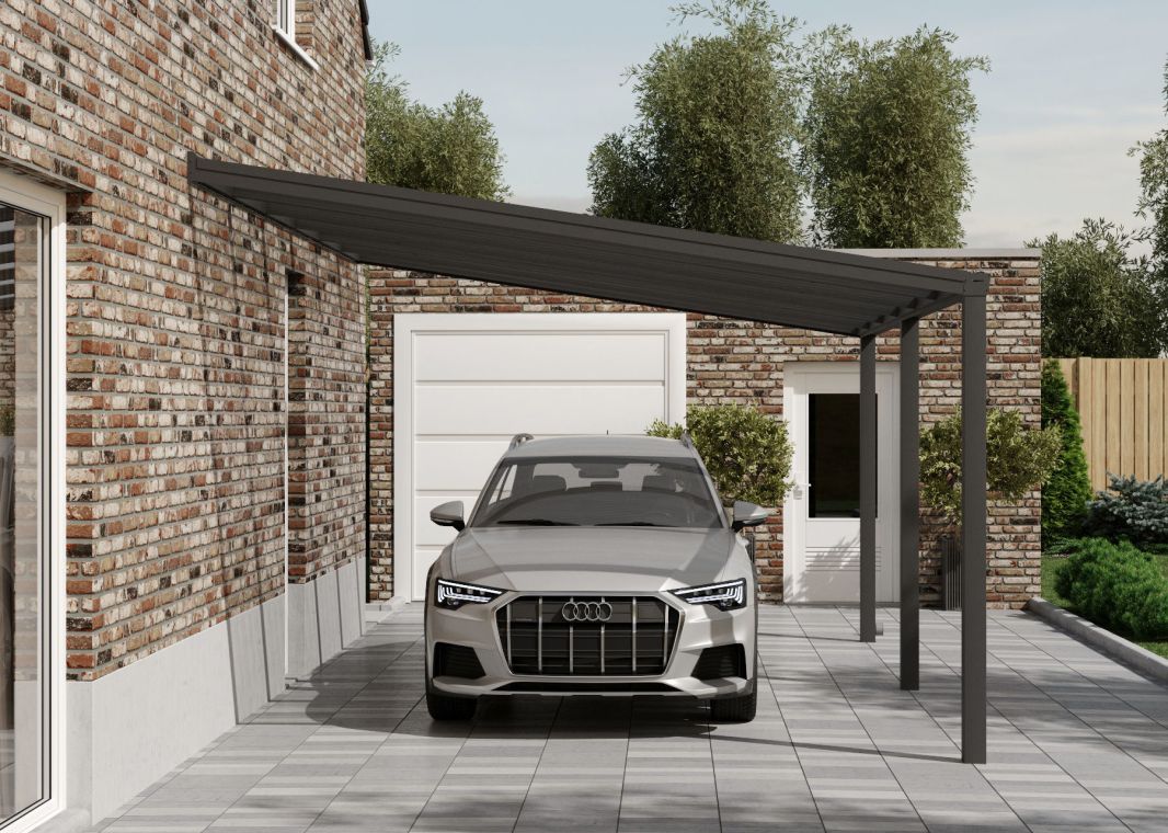 Flacher Carport - 02 flacher carport anthrazit 6000x4055 verasol - fl-carport-6000x4055-ant