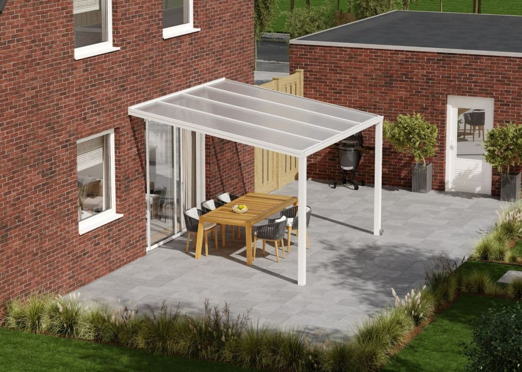 Greenline Terrassendach - 02 greenline wit 400x355 verasol - greenline-weiss-4000x3555