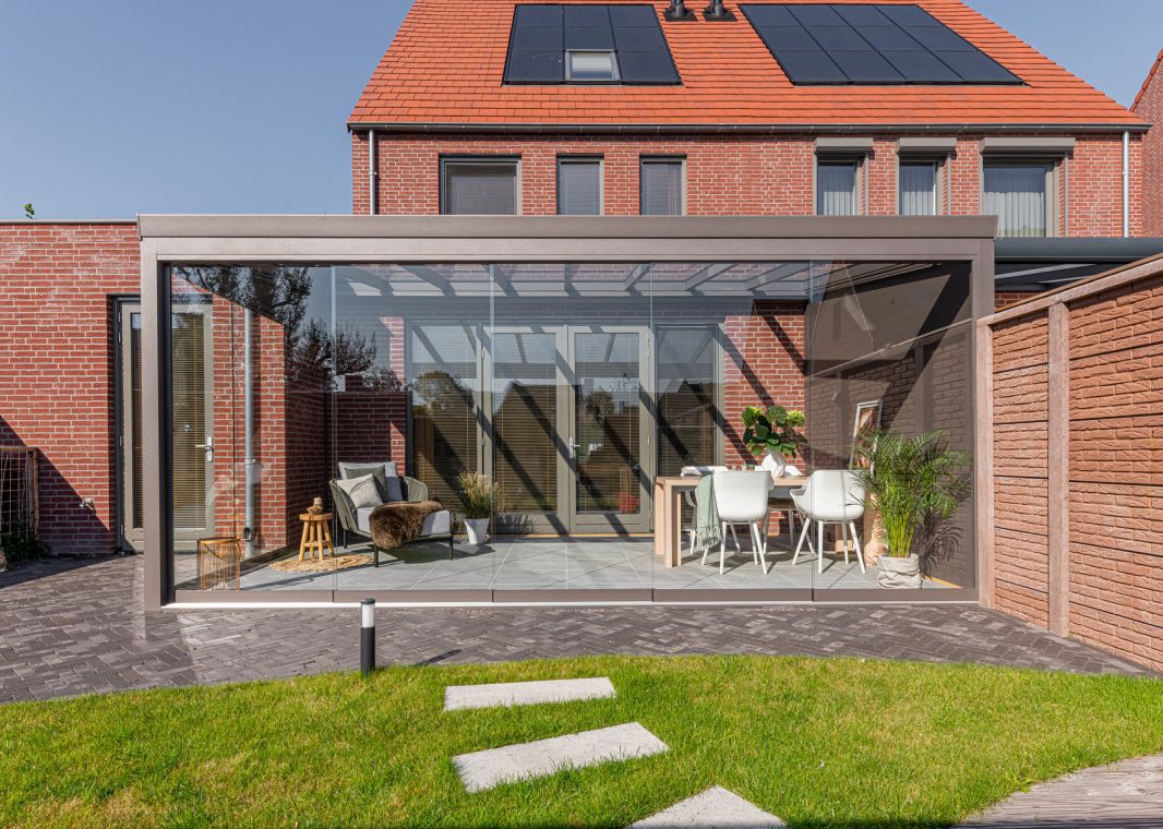 Profiline Glasschiebewand (4 spurig) - 02 profiline schiebewand bronze 4spurig verasol 2 - pl-gsw-4sp-4000-bronze